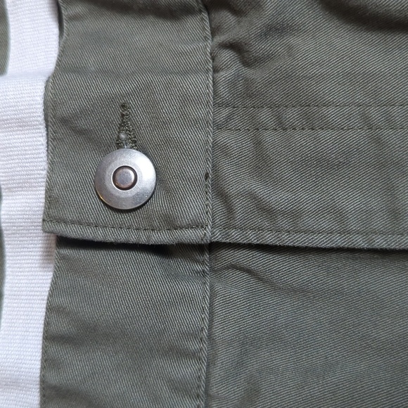 Williams & Kent 5-Pocket Flat Front Straight Leg Chino Pant Olive Green 36x30 - Picture 4 of 9